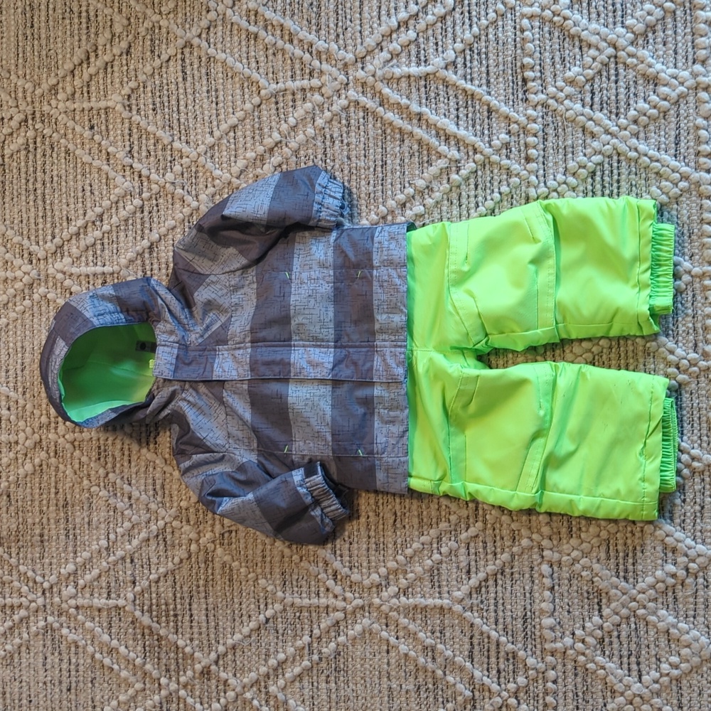 Infant Snow Bibs Coat Set 12 month